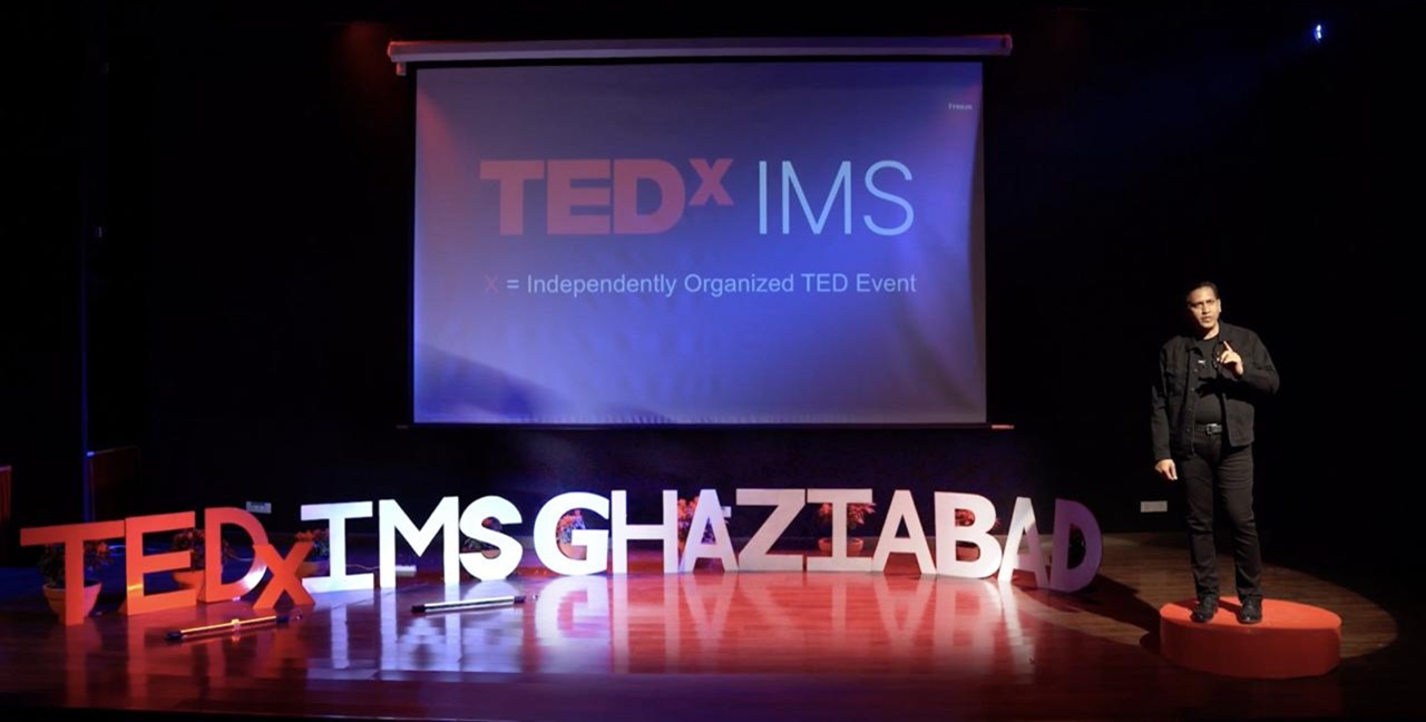 Sujit Paul at TEDx IMS